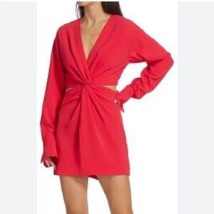 A.L.C Zoey Dress in Rambutan Size 00